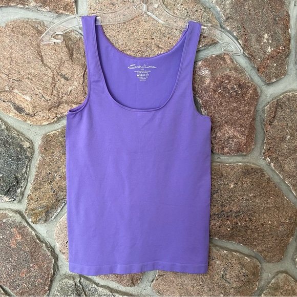 Purple tank top by “Seductions” - Picture 3 of 4